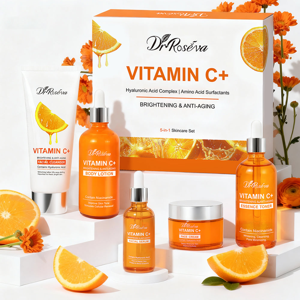 Coffret Cadeau | 5 Étapes Anti-Âge à la Vitamine C