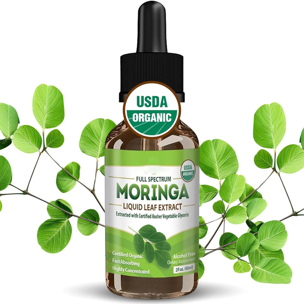 Gouttes de Feuille de Moringa | L’Élixir Naturel de Vitalité (60 ml)