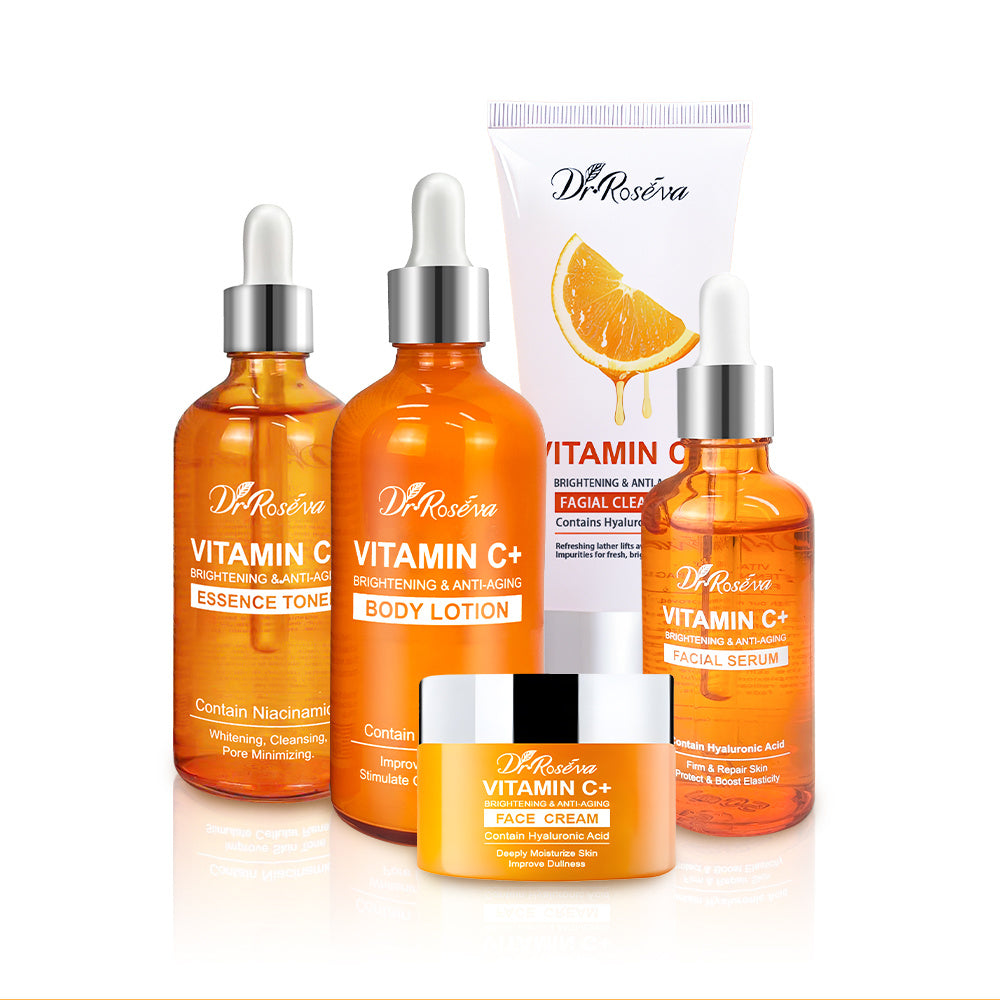 Coffret Cadeau | 5 Étapes Anti-Âge à la Vitamine C