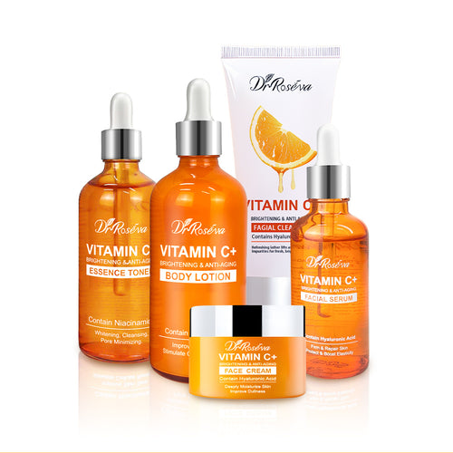 Coffret Cadeau | 5 Étapes Anti-Âge à la Vitamine C